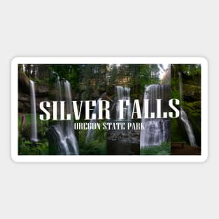 Silver Falls State Park Oregon Sticker